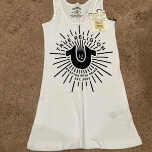 True, religion, woman, tank top Large